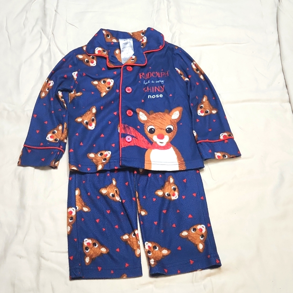Rudolph the Red Nose Reindeer pajamas